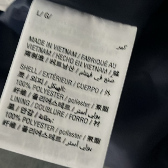 Tasso Elba Faux Suede Bomber Jacket Full Zip Up Men's Large Baby Powder Blue - Picture 12 of 13